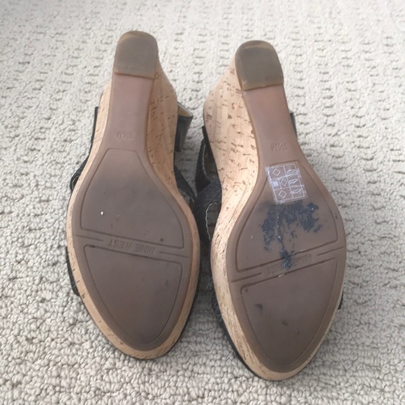 Nine West Wedge Sandals - Picture 5 of 6
